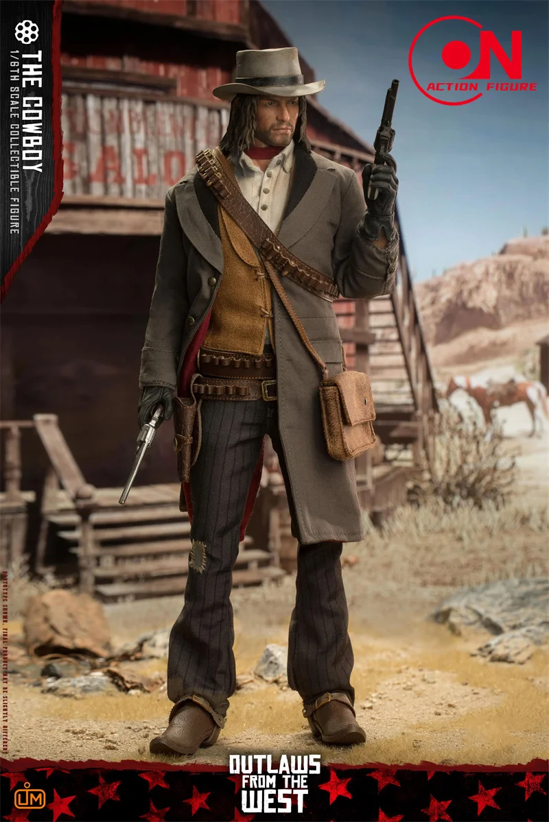 2025 Q4 LIMTOYS LIM011 1/6 Il Cowboy John Doppia Testa Figura Modello 12 ''Maschio Soldato Action Figure Doll Set Completo Giocattolo