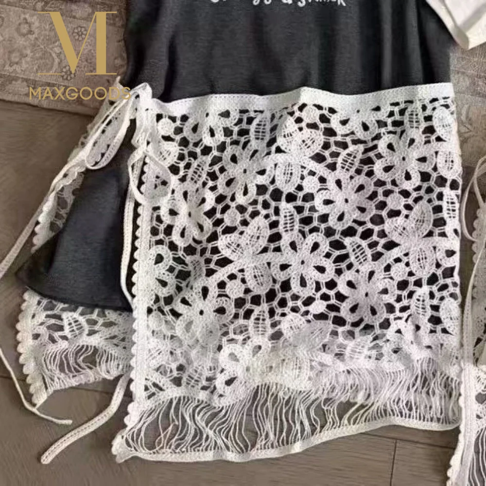 

Fashion Lace Up Design Hip Scarf Elegant Lightweight Waist Belt Versatile Waist Band Skirt Casual Outing