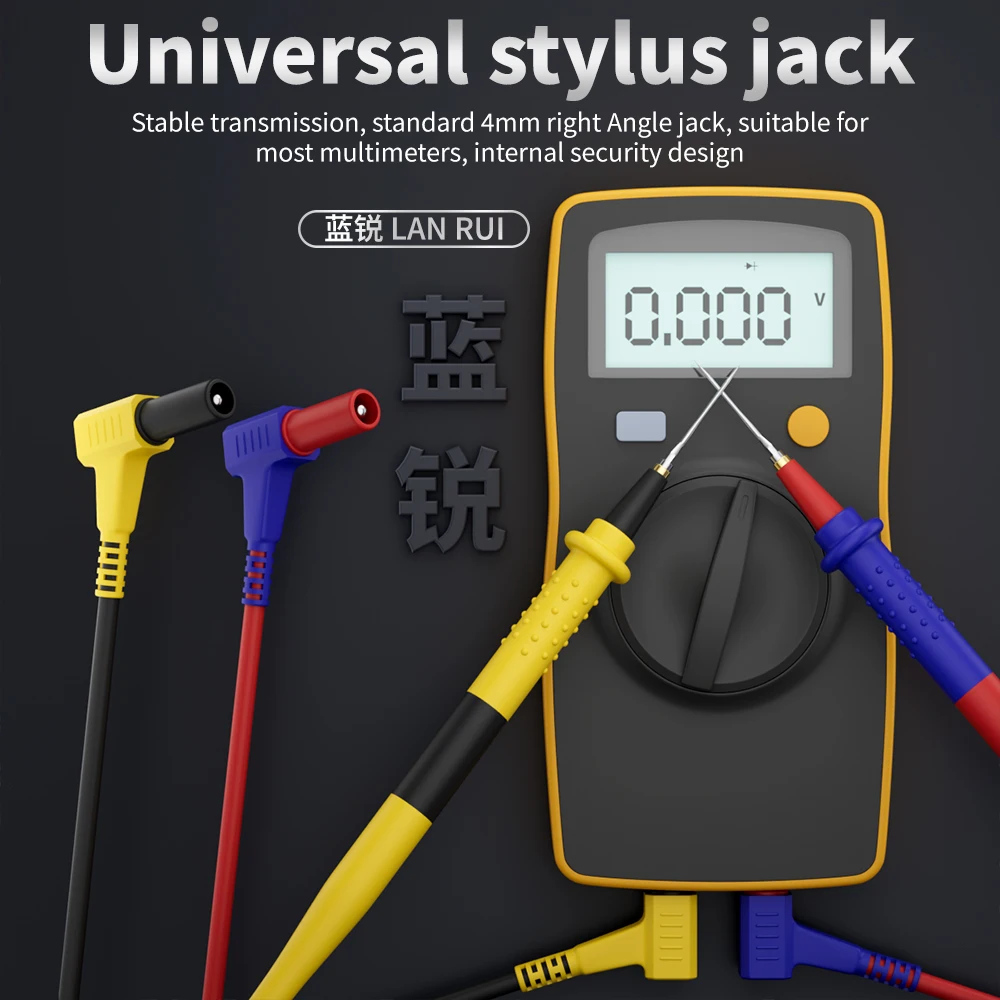 Lanrui W9 Superconducting Multimeter Pen High Precision for Electronics Phone Repair Tool Multimeter Test Pen Set