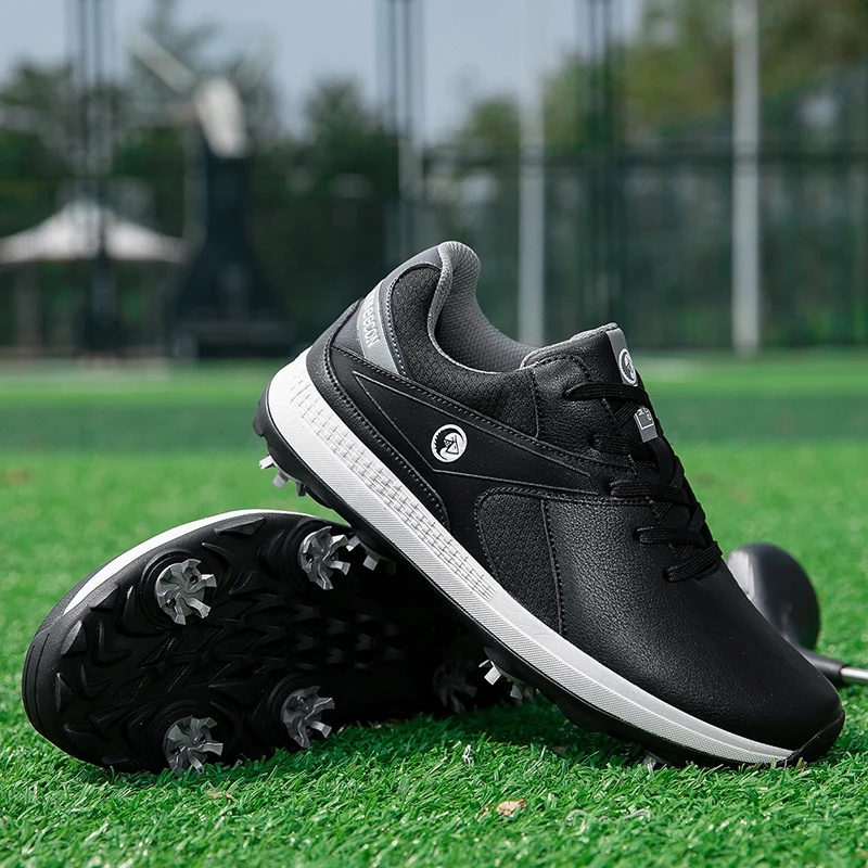 Spikes Golf Shoes Men Quality Golf Sneakers Professional Golfers Footwearts