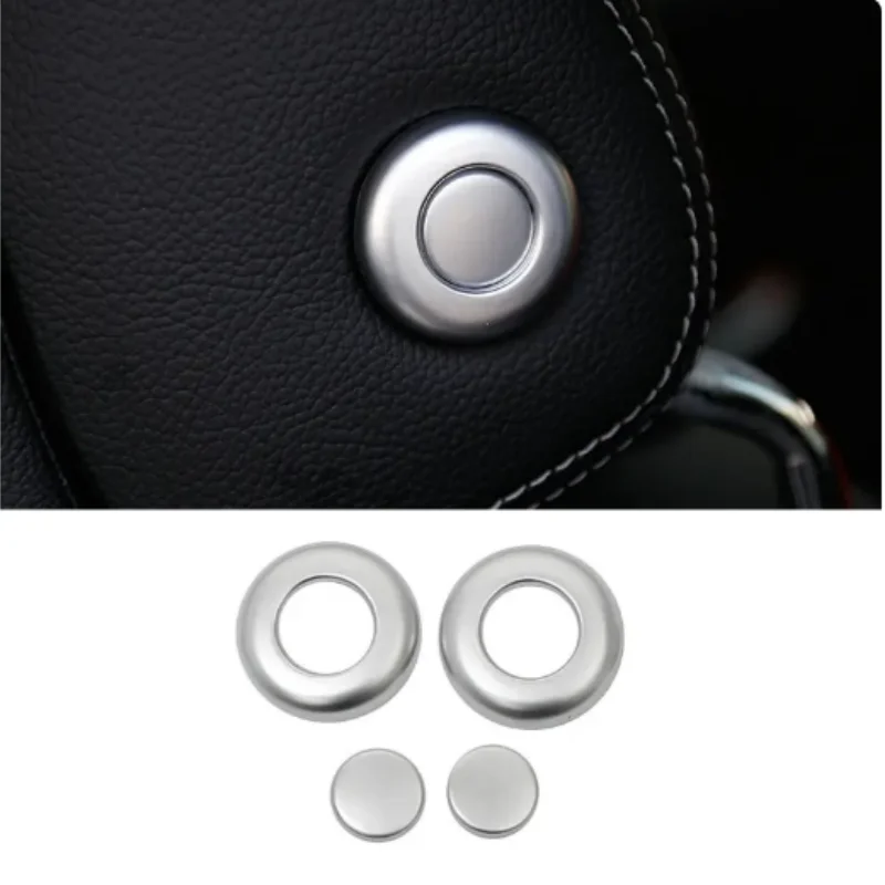 

Suitable for Mercedes-Benz E-Class 2016-2020 ABS headrest adjustment button decoration auto parts/car door lock cover decoration
