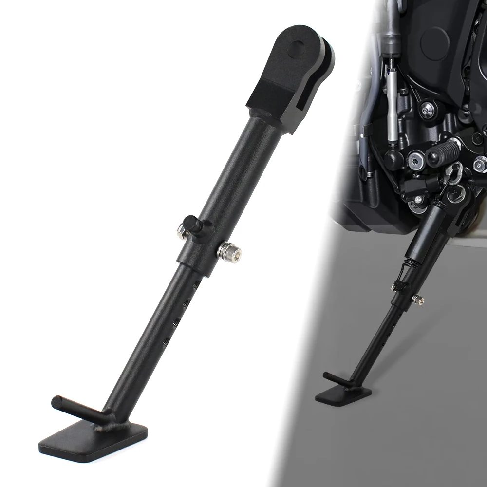 

For Yamaha MT09 SP 2021-2025 XSR900 2022-2025 TRACER 9 GT 2021-2024 YZF-R9 2025 Motorcycle Side Stand Steel Adjustable Kickstand