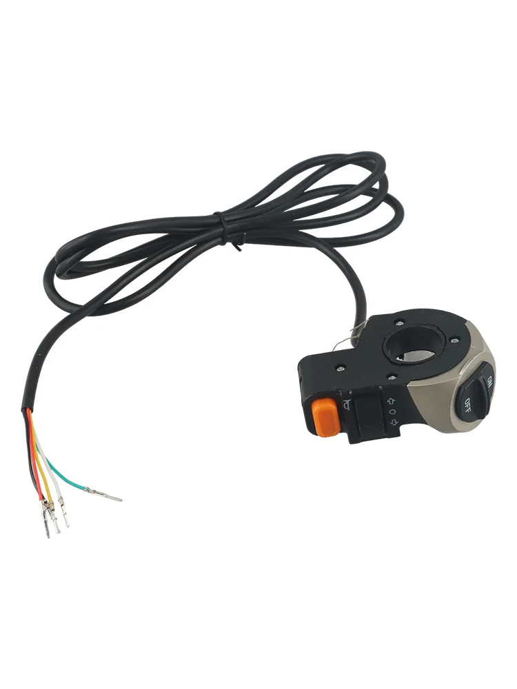 Horn Switch Ebike Switch Easy To Install High Compatibility Practical Use Three-function Switch Practical To Use