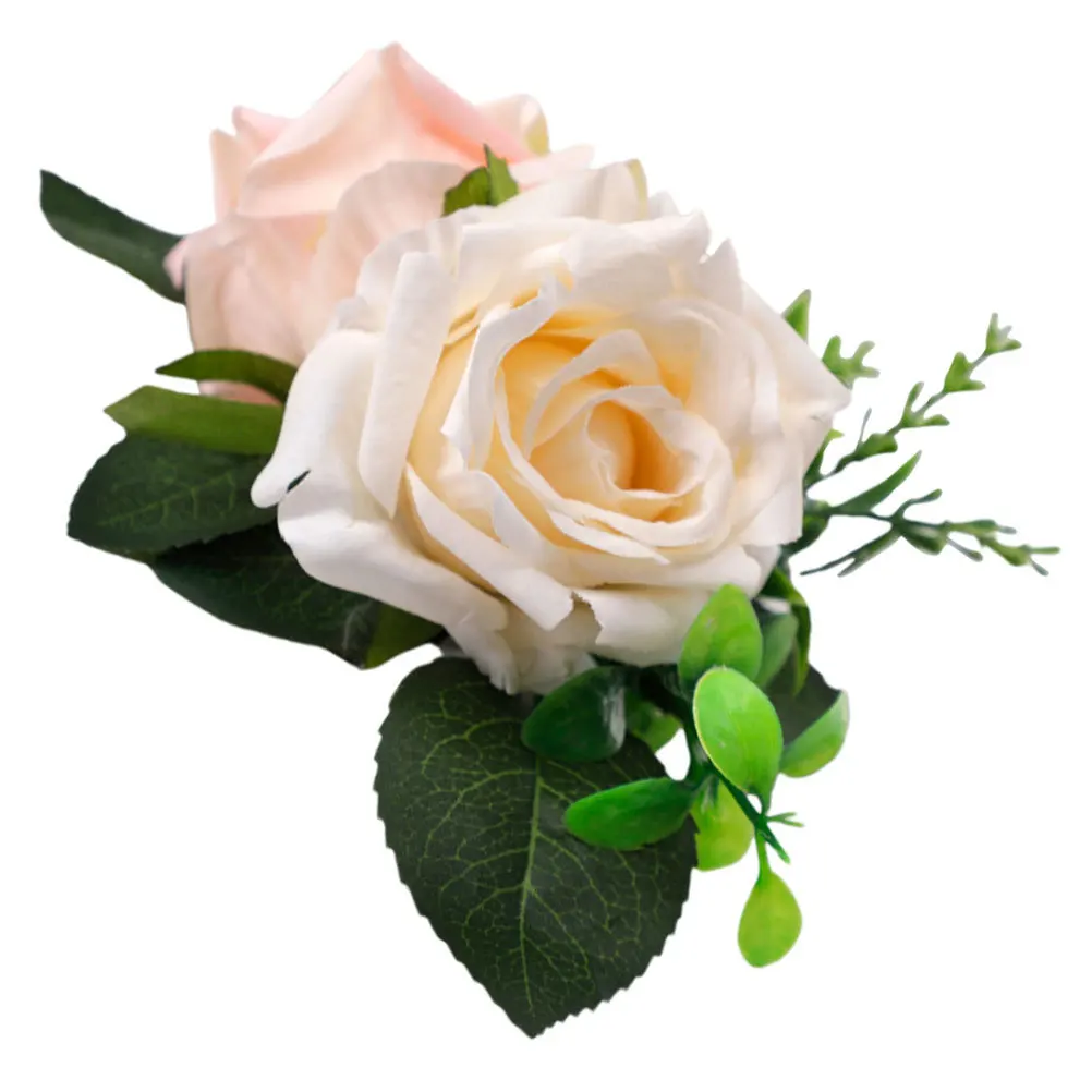 

Flower Cake Decor Bright Cloth Flower Cupcake Toppers Party Birthday Cake Decorations Wedding Dessert Ornaments