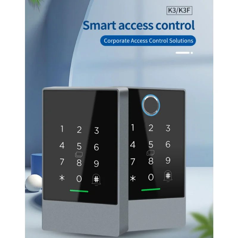 IP68 TTLOCK K3/K3F Fingerprint Access Control Door System Opener for Intercom Nfc Bluetooth Electric Gate Keypad