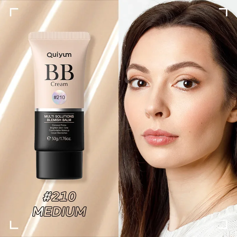 BB Cream Base Makeup Long Lasting Waterproof Brighten Skin Tone Cover Blemishes 50ml Concealer Foundation Liquid Face Makeup