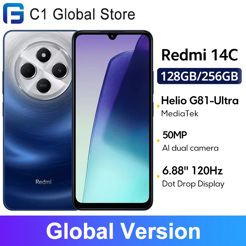 مراجعة وتحليل هاتف Xiaomi Redmi 14C: الأداء، الشاشة، والبطارية