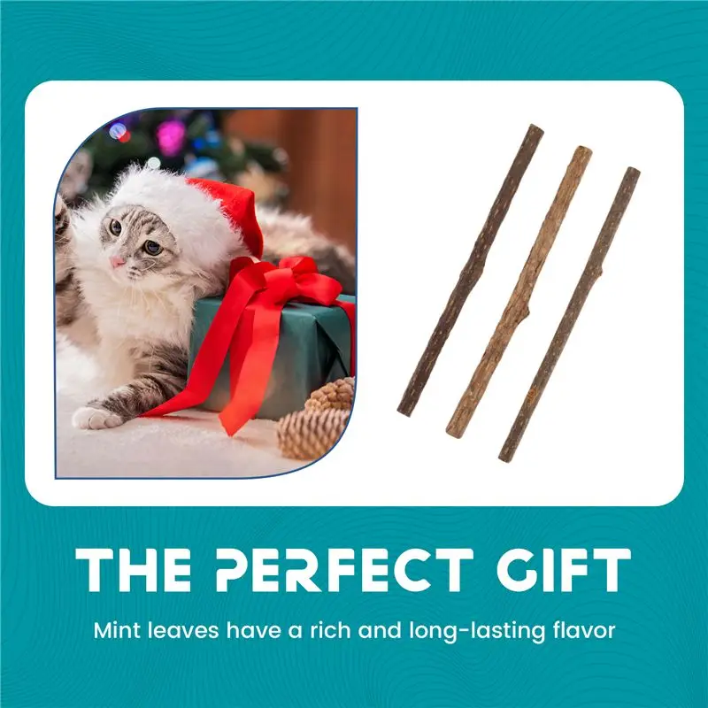 [A93Z!】 20Pcs Natural Silvervine Sticks For Catnip Sticks Matatabi Chew Sticks Teeth Molar Chew For Cat Teeth Cleaning