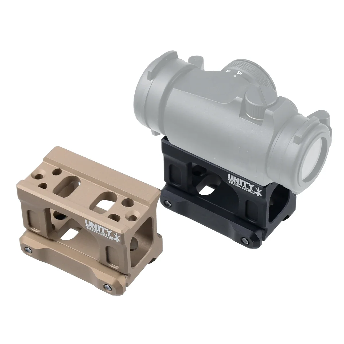 UNITY 1.81" 2.26" Heightening Tactical Bracket Fast Riser Universal Mount For T1 T2 Red Dot Airsoft Sight Scope Hunting Mounts image 3