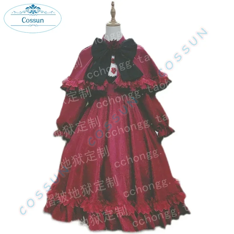 

[На заказ] Reiner Rubin/Shinku косплей костюм аниме Rozen Maiden наряды на Хэллоуин женское аниме платье