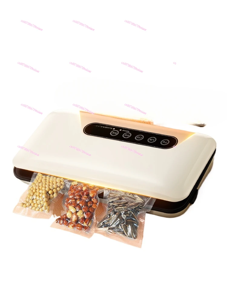 Vacuum sealing machine Small household food bag Automatic evacuation packaging Plastic sealing Snack preservation machine