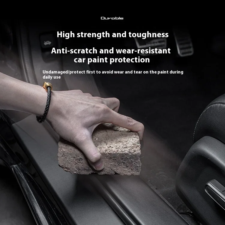 Fit For Leapmotor T03 2024 Car Door Sill Protector Anti Step Scuff Plate Interior Decoration Accessories