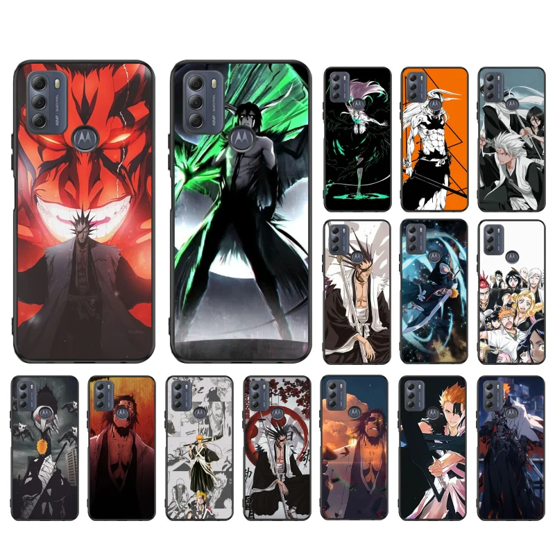 Чехол для Moto G84 G23 G24 G31 G32 G41 G51 G52 G53 G54 G71 G82 G42 G62 G200 G Play G Stylus Ichigo Kenpachi Zaraki Отбеливатель Аниме