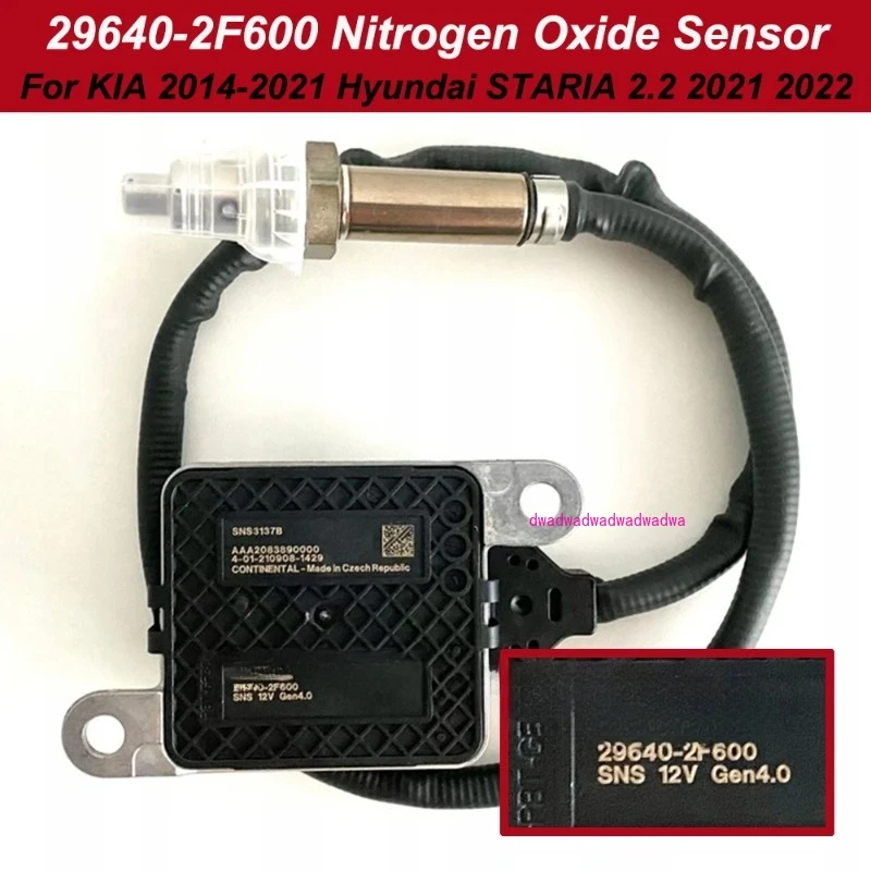 High Quality 29640-2F600 29640 2F600 NEW Nitrogen Oxide Nox Sensor For KIA 2014-2021 Hyundai STARIA 2.2 2021 2022