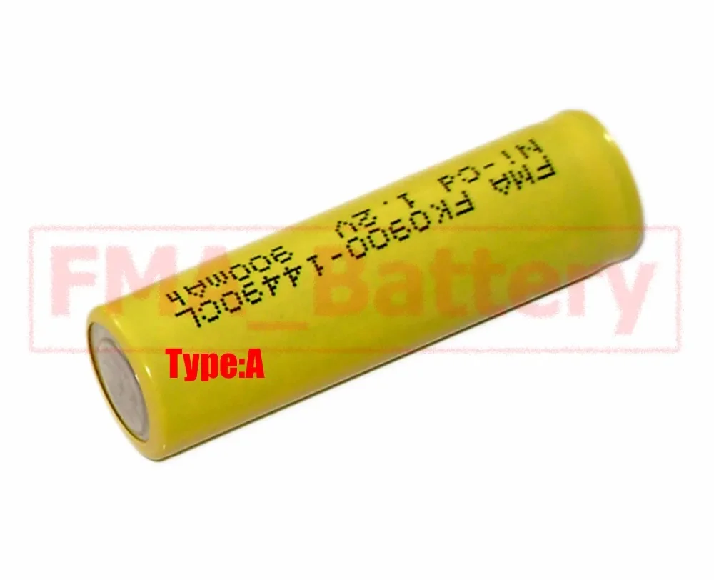 3Pcs Ni-Cd AA 1.2V 600mAh 900mAh Battery for Toothbrus Shaver Razor Epilator AP-17SR GP130AAM Emergency Light 14490