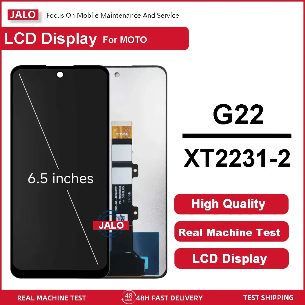 

Оригинальный ЖК-экран JALO для мобильного телефона MOTO G22 E32 E32S E22S, высококачественная замена ЖК-панели, замена ЖК-экрана