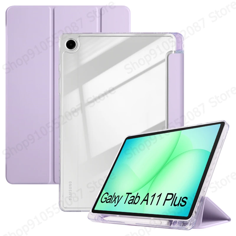 �y�Z�[�����zSamsung Tab A11 Plus �^�u���b�g�P�[�X�A�y���V���z���_�[�t���A�A�N�����N���A�o�b�N�n�[�h�J�o�[�AGalaxy Tab A11 Plus �P�[�X�i11�C���`�j�p