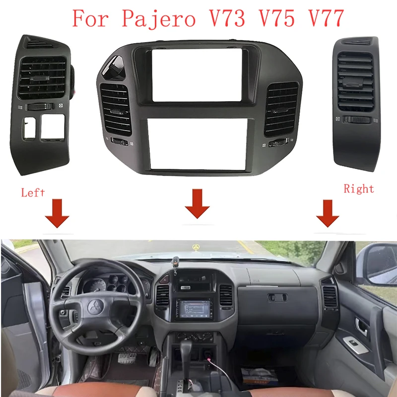  A/C Air Vent Outlet Air-conditioning Installation For Mitsubishi For Pajero V73 V75 V77 Interior Accessories kit