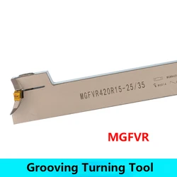 LIHAOPING MGFV325R MGFV425R MGFV325 30/50 48/66 50/80 60/100 CNC White Nickel End Face Grooving Tool MGFVR MGFV325R15 MGFV425R15