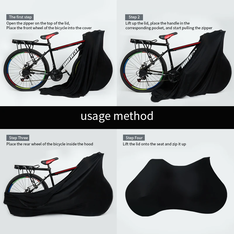 Bike All Protector Cover MTB Bicycle Protective Gear Anti-dust Wheels Frame Cover Scratch-proof Storage Bag Cycling Accessories view 3