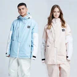 2024 New Tops Outdoor Ski Jacket Women Men Warm Sport Snowboard Jacket Windproof Waterproof Ski Suit Cotton Coat Winter Clothing