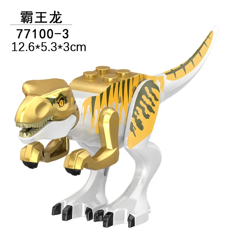 Dinosaurier Jurassic World Tyrannosaurus Rex Velociraptor Tyrannosaurus Bausteine Tierspielzeug Bausteine Kindergeschenk