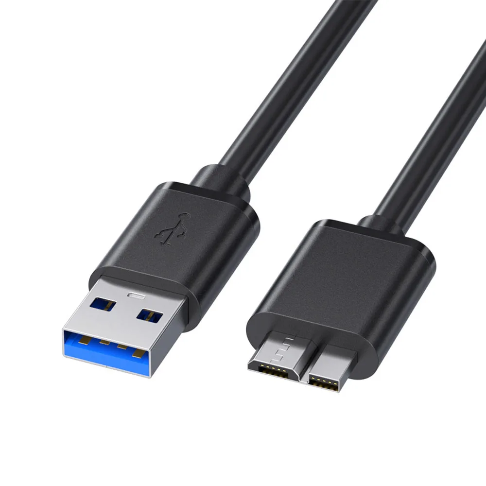 USB 3.0 Type A to Micro B Cable 5Gbps Super Speed Data Sync & Charging Cord for External HDD Digital Camera 0.3m 0.5m 1m 1.5m 2m