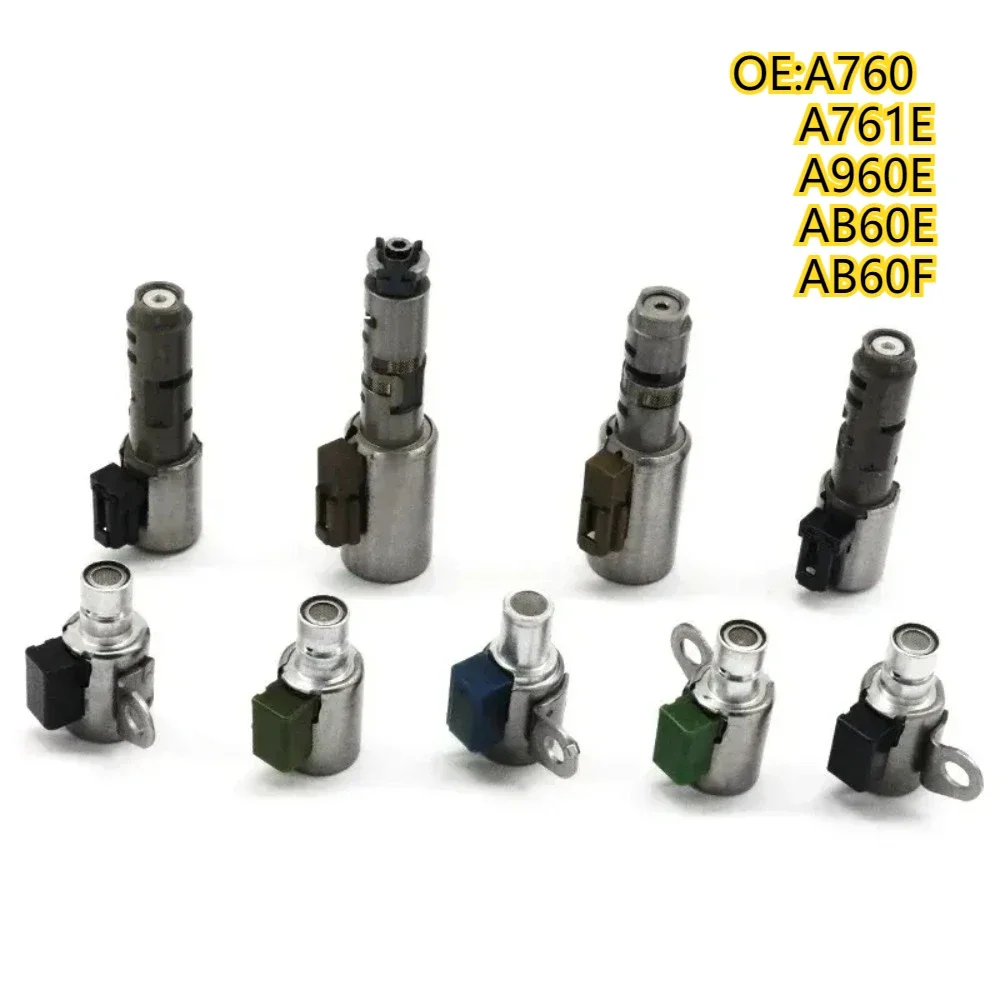 

9 PCS A760 transmission solenoid valve assembly kit suitable for Toyota Tundra Lexus A761E A960E AB60F AB60E imported component