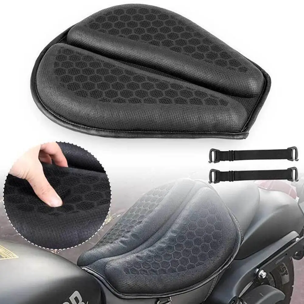 

Motorcycle Cushion Shock Absorption Heat Insulation Pressure Accessories Ride Pad Relief Anti-slip Pad O7x4