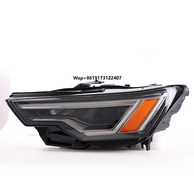 For 19-24 A6 Headlights C8 US Version OE Accessories Lights HID Lens LED Daytime Running Lights Car Headlights