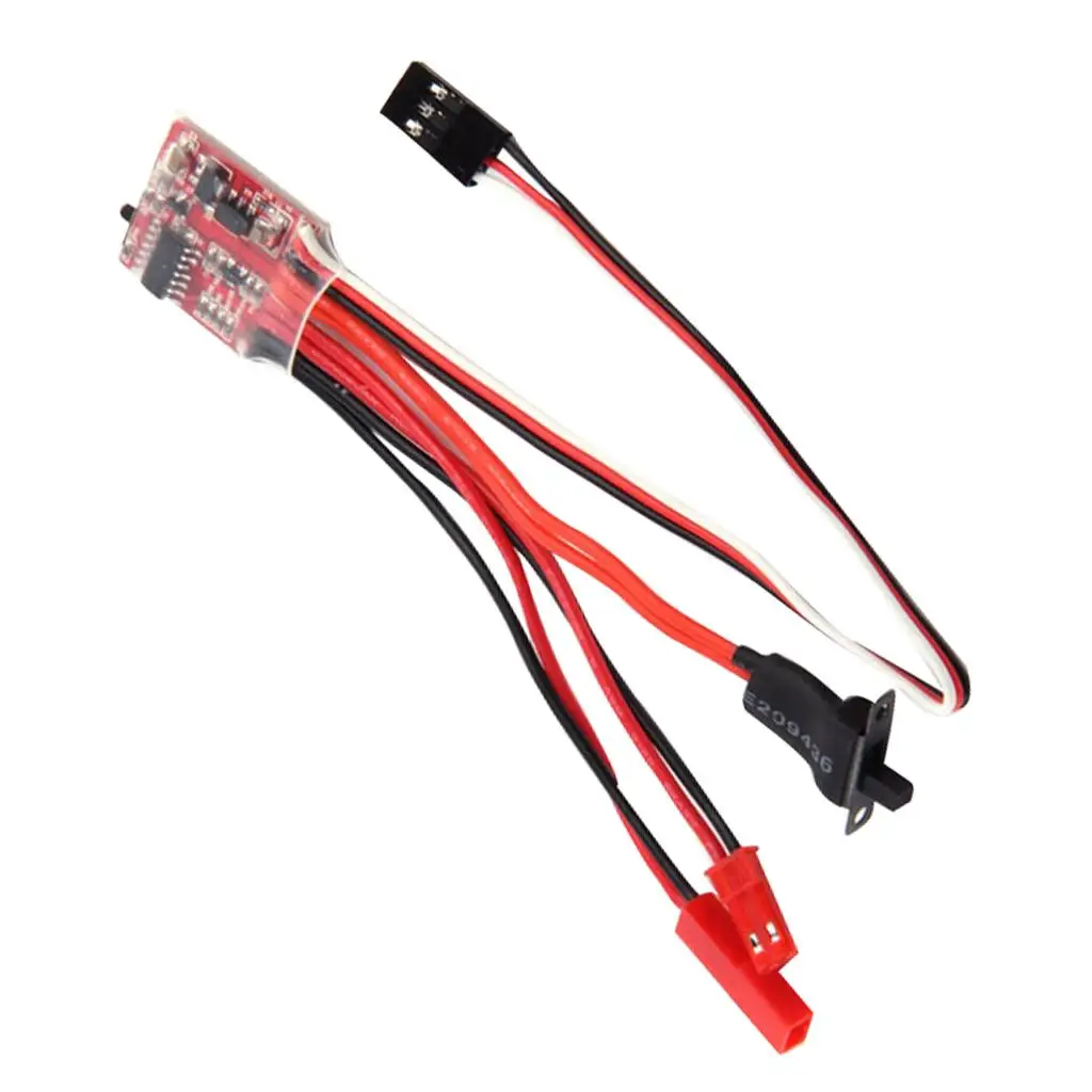 RC Crawler Truck Boat Car Brushed 20A Dual Way Speed Controller for RC Vehicle Model Accessory 3.0V-9.4V