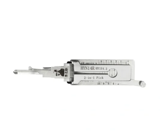 Original Lishi HYN14R/HY15 V.3 2 in 1 Lock Pick and Decoder tool for Hyundai Kia