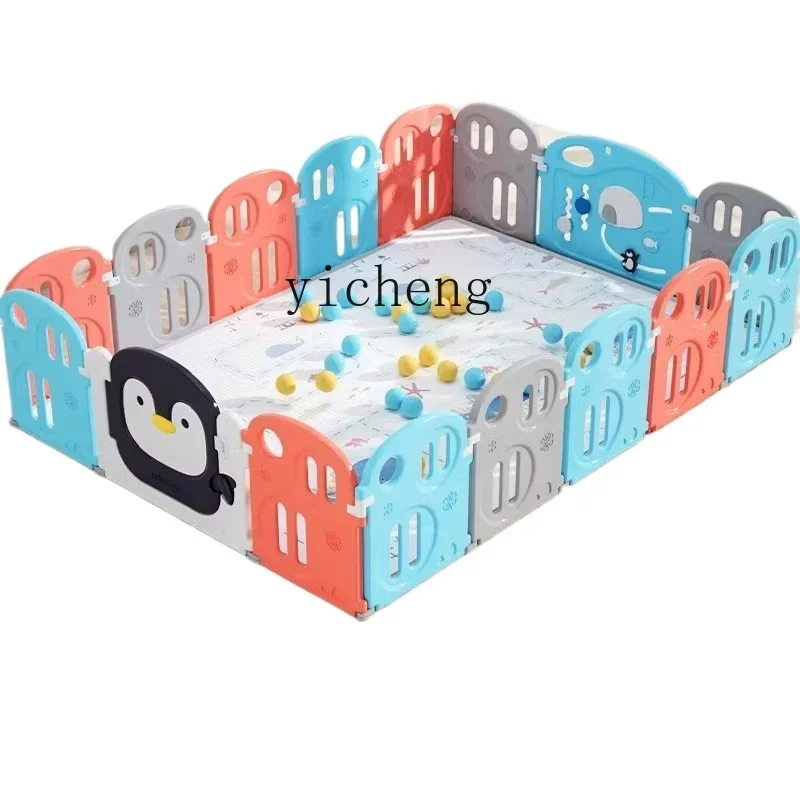 

Tqh игровой забор детский домашний детский коврик для ползания защита от земли забор детский сад домашняя безопасность