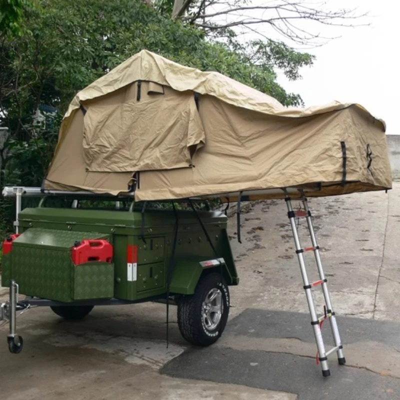Multi-purpose off-road trailer, camper van, picnic van, station wagon