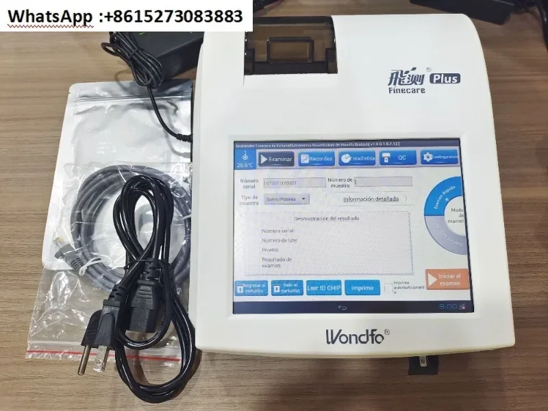 Finecare Wondfo Immunoassay Analyzer Fluorescence Immunoassay Analyzer Finecare Test Kits Mini Vidas HbA1c meter PSA TSH