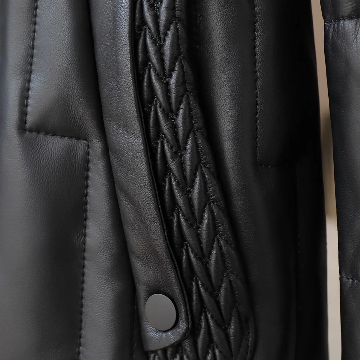 100% pele de carneiro com capuz ganso para baixo parka 2025 moda feminina temperamento quente casaco de couro genuíno