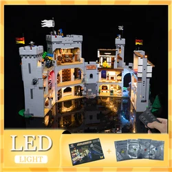 RC DIY LED Light Kit For LEGO 10305 Lion Knights' Castle Building Block Set（Only LED Light,Without Blocks Model）