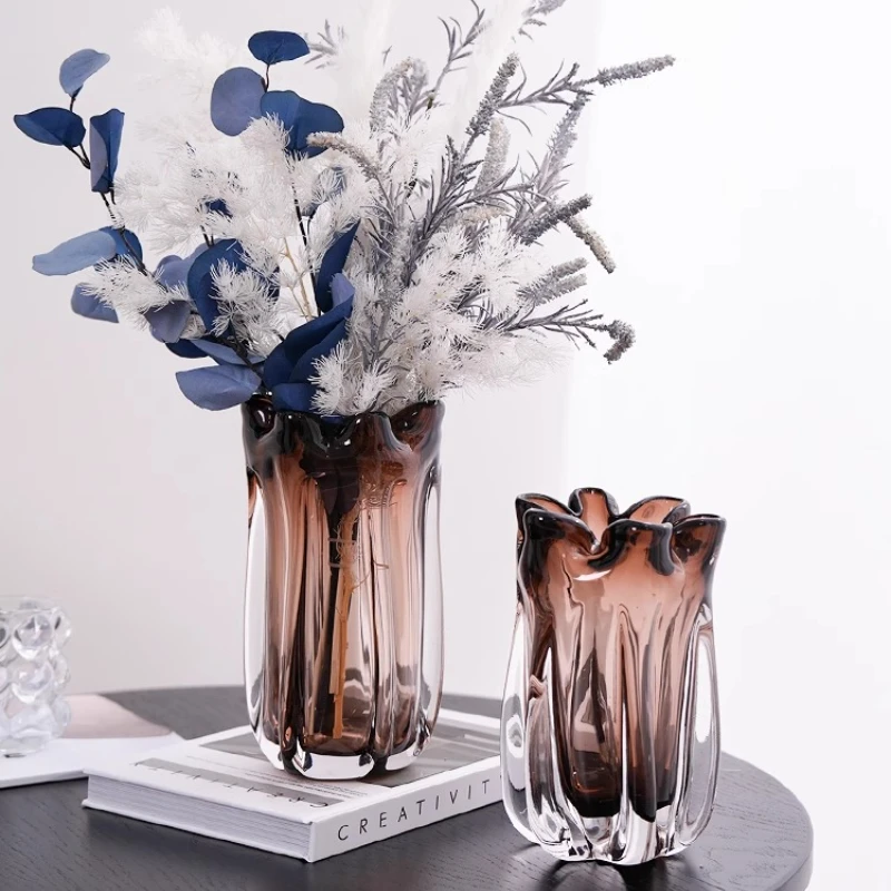 Small-sized furniture, living room, bedroom modern simple living room dining table model room flower ware decorative art