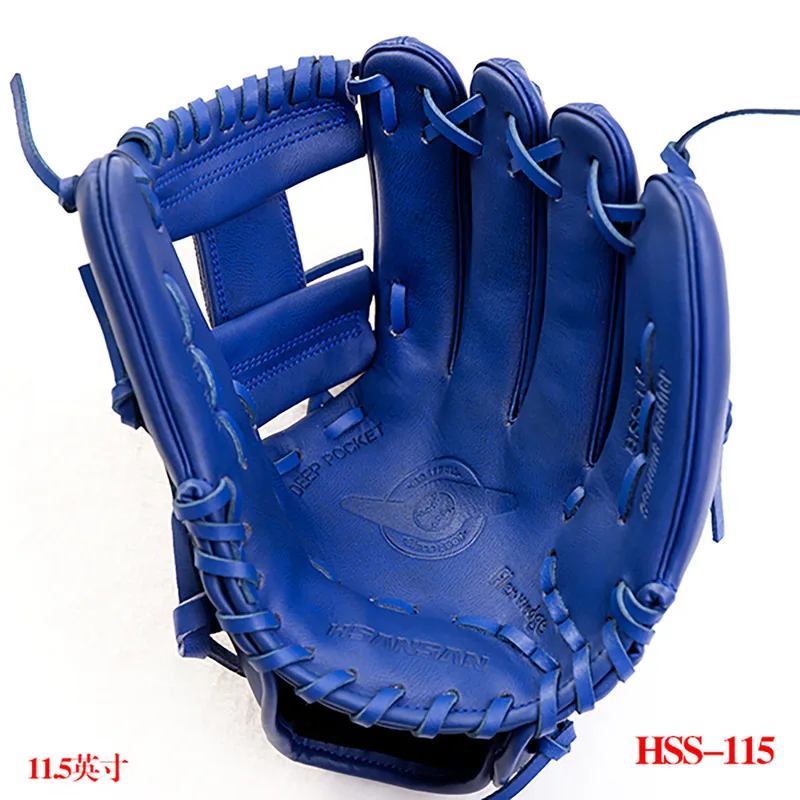 Baseball Glove, Leather Palm Infield Pattern for Training