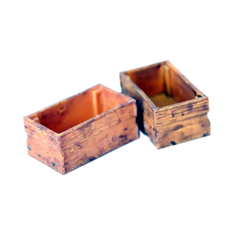 1/6 1/12 Dollhouse Miniture Simulation parts box Hollow frame Storage model Decoration Accessories Toys