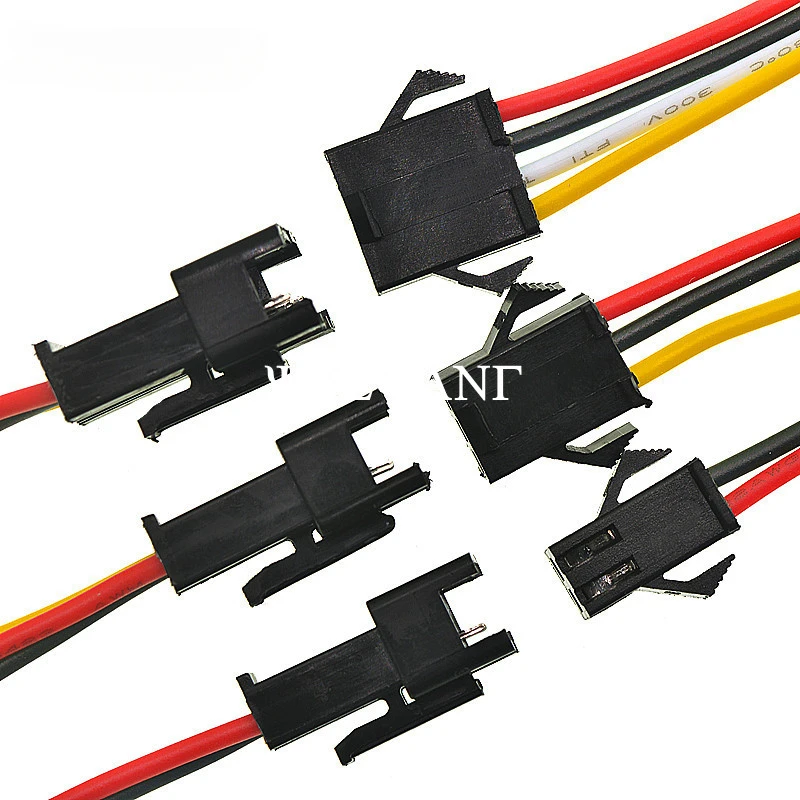 5pairs 2P 3pin 4pin 5pin 6pin JST LED Connectors,Male and Female Connector for 3528 5050 RGB RGBW RGBWW LED Strip Light