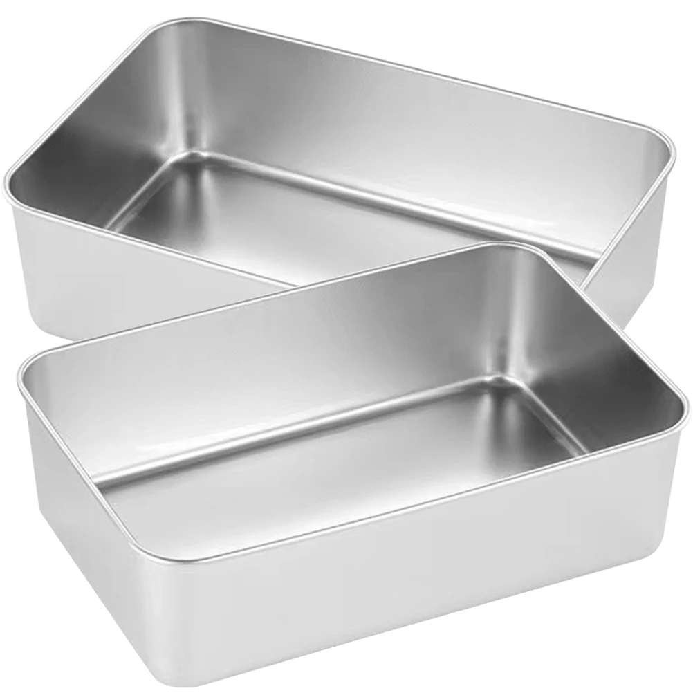 

2pcs For Kitchen Cake Pans Nonstick Baking Trays Tiramisu Kitchen Cake Pans Tiramisu Pan Smooth Premium