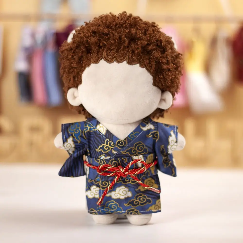 20CM Doll Clothes Cute Plush Dolls Chinese Style Idol Doll Clothes Suit Toy Clothing Dolls Accessories without Dolls