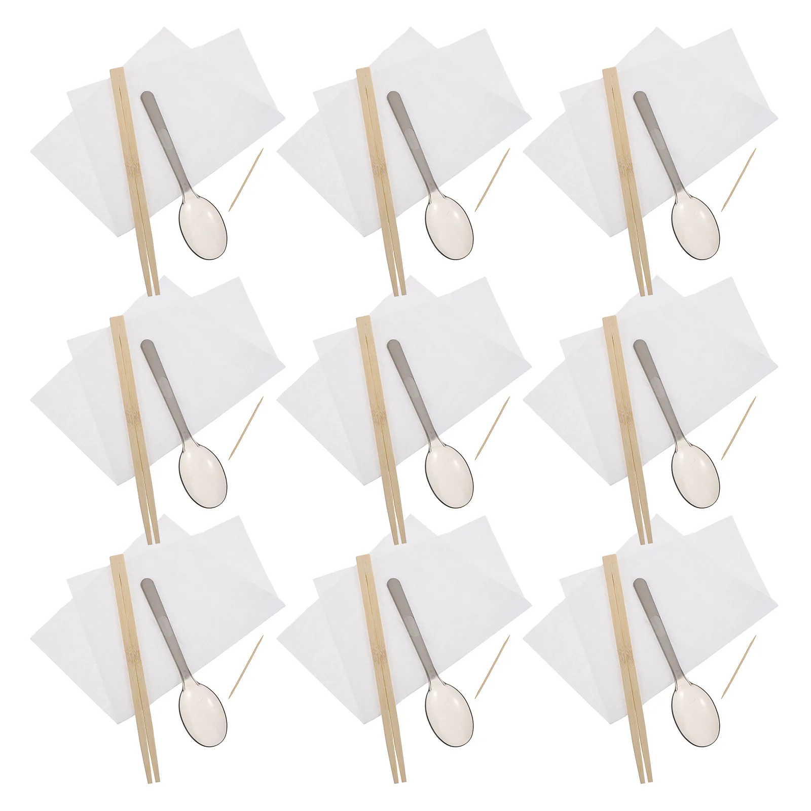 

Compostable Disposable Cutlery Set Bamboo Forks Spoons Knives for Wedding Receptions and Corporate Gatherings