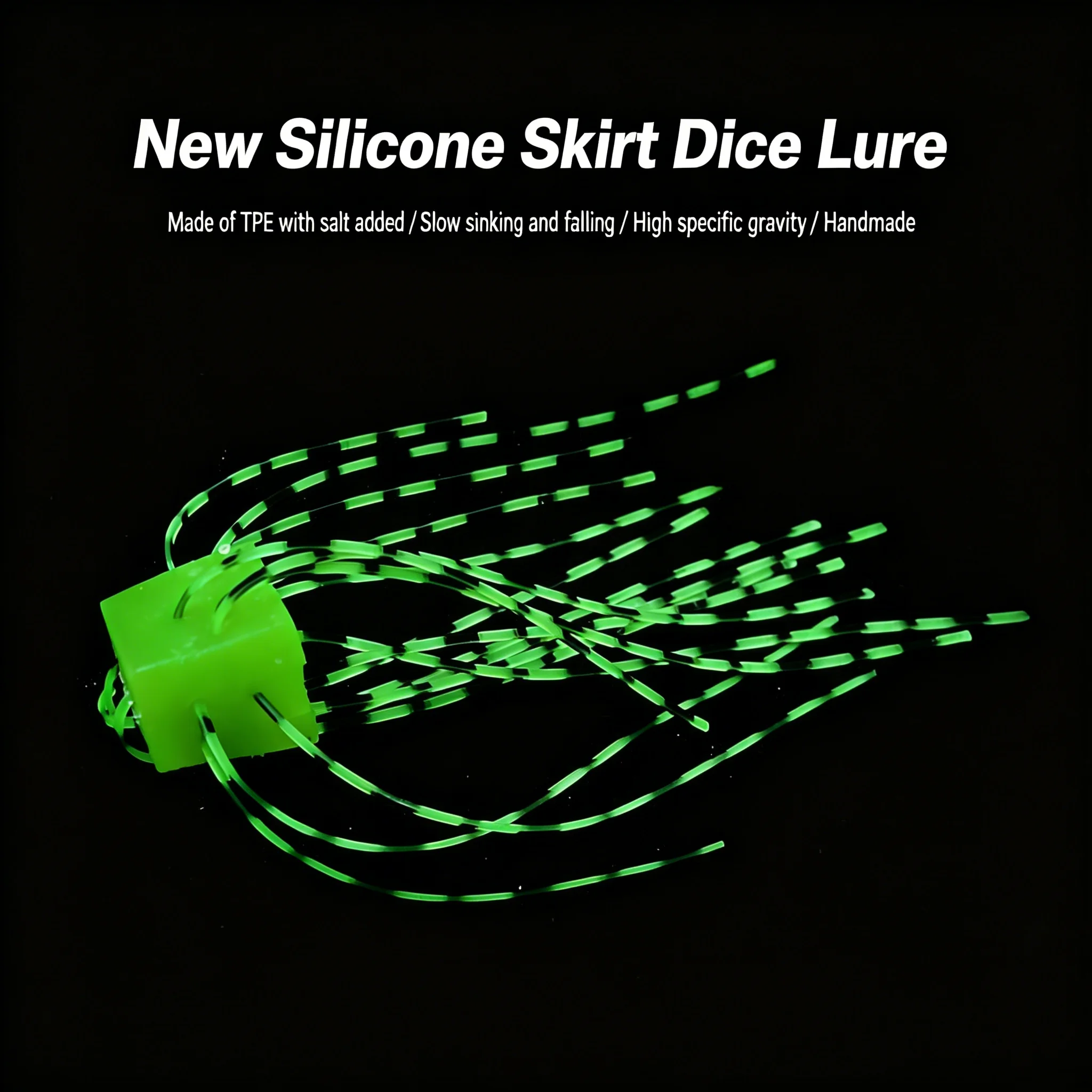 

15pcs High Density Silicone Jig Skirts Bass Fishing Lures Spinnerbait Buzzbait Skirts Multi Colors