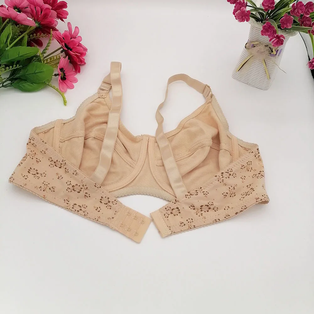 Unique Stock Push Up Bra for women C19 women\'s bra cotton lingerie sexy underwear woman feamal brassiere Plus size 44 46 48 DEF