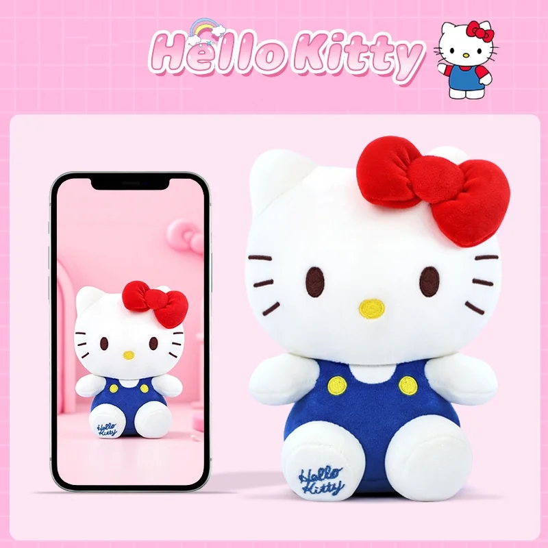 15CM Copyright Hello Kitty Plüschtiere Kuscheltiere Plüsch-Schlüsselanhänger Kleiner Anhänger Weihnachten Geburtstag Weihnachtsgeschenke für Kinder