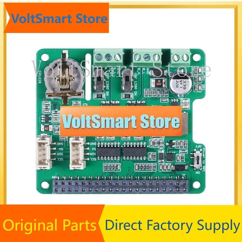 VoltSNew--MCP2518FD For Raspberry Pi And Jetson Nano Two Channels CAN-BUS(FD) Shield Third Version