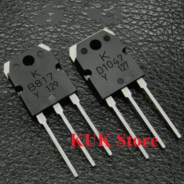 Real Original 100% NEW  B817  D1047  KTB817 = 2SB817 ,  KTD1047 = 2SD1047  TO-3P