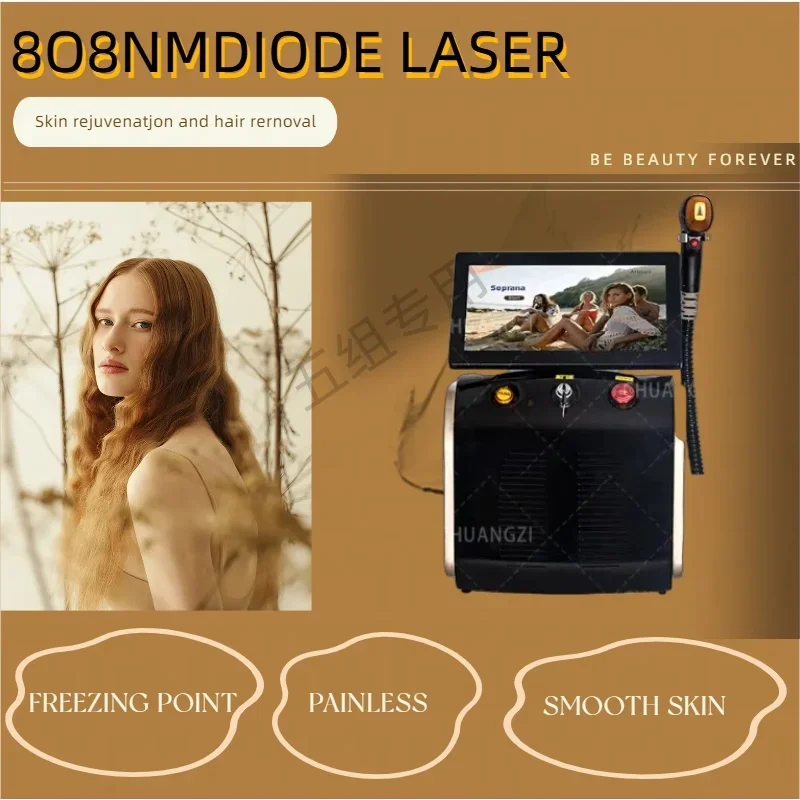 Professional 3000W High Power 755nm 808nm 1064 Diode Laser Hair Removal Machine lce Titanium Painless Epilator For Salon